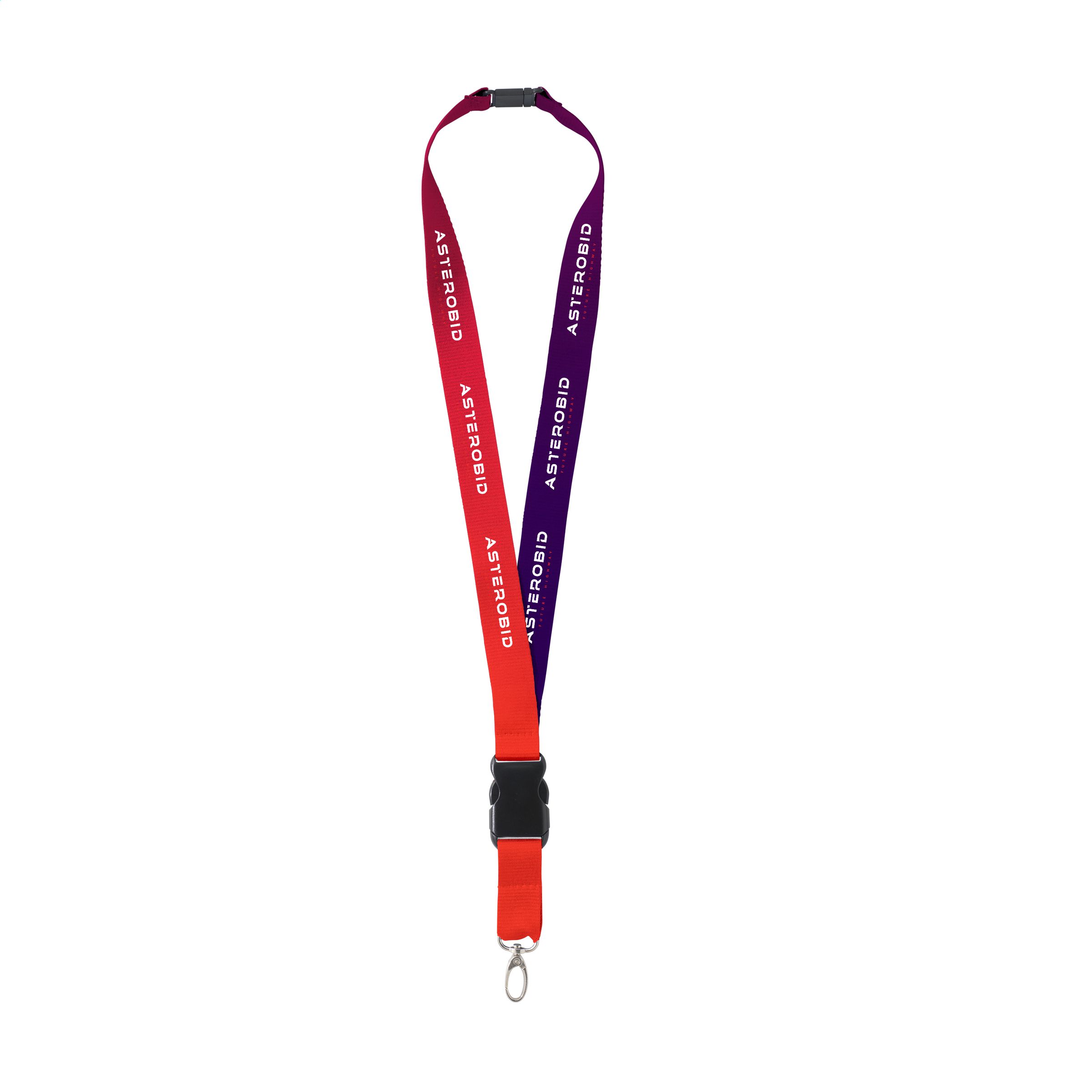 Personalisiertes Lanyard mit doppelter Befestigung - Hallein