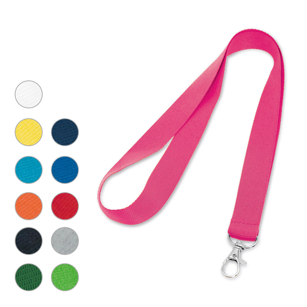 Polyester Lanyard mit Metallkarabiner (20 x 480 mm) - Stubenberg