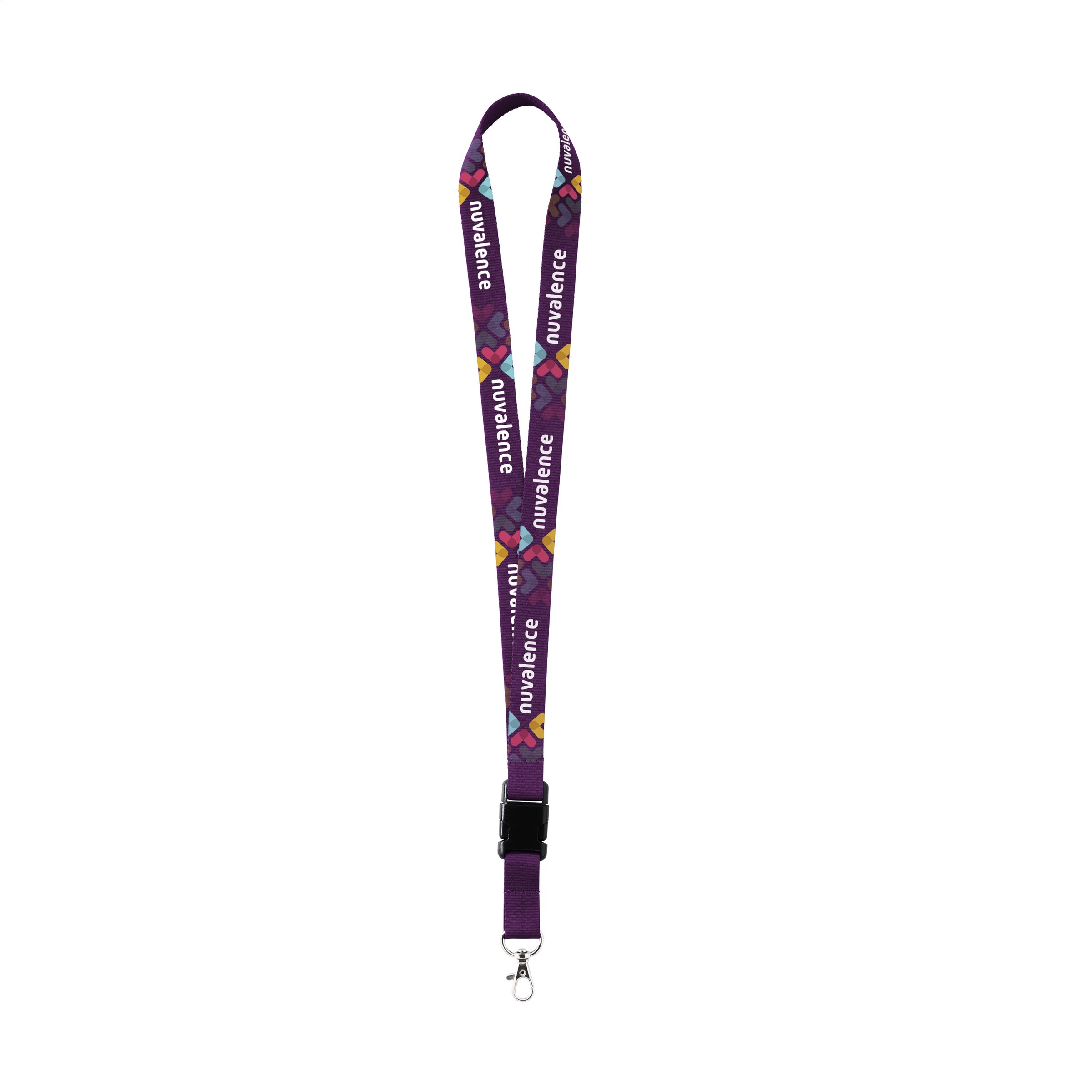 Polyester-Lanyard mit Karabiner - Sankt Johann in Tirol