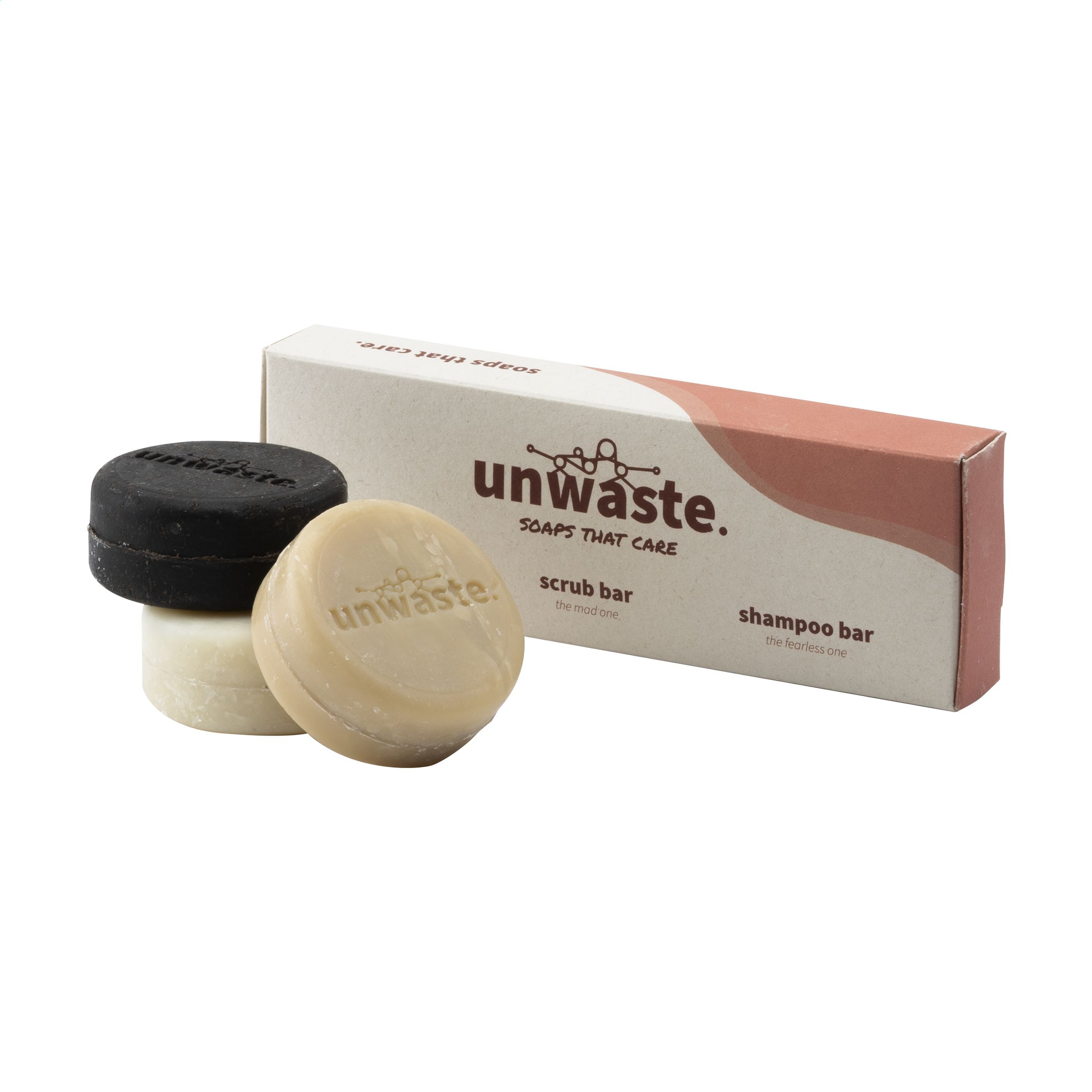 Unwaste umweltfreundliches Seifen-Set