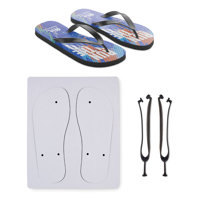 Personalisierte Flip Flops mit Sublimationsdruck - Sophie