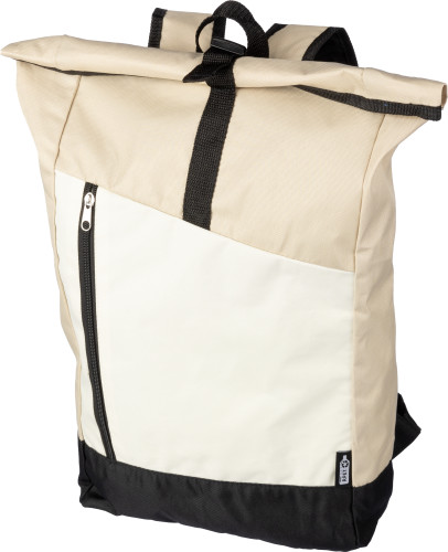 rPET (600D) Roll-Top Rucksack - Beeskow 