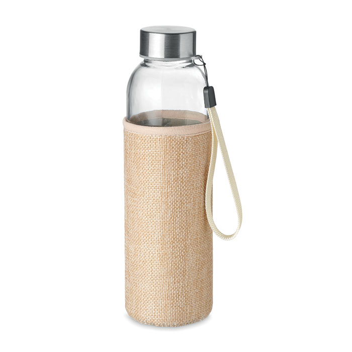 Bouteille & housse en jute 500ml 