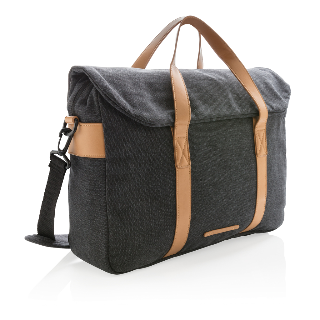 Laptoptasche aus Leinwand - Hinterstoder