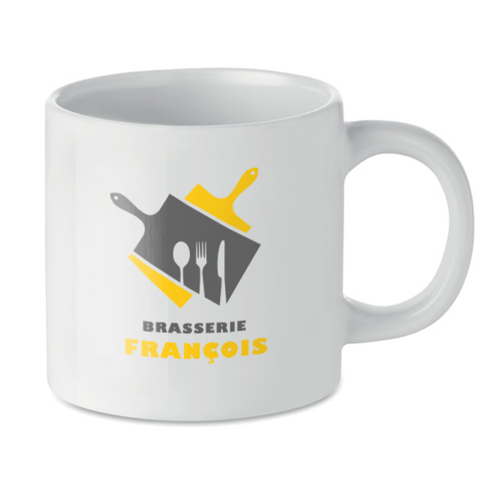 Tasse bedrucken aus Keramik 200ml - Tomaso