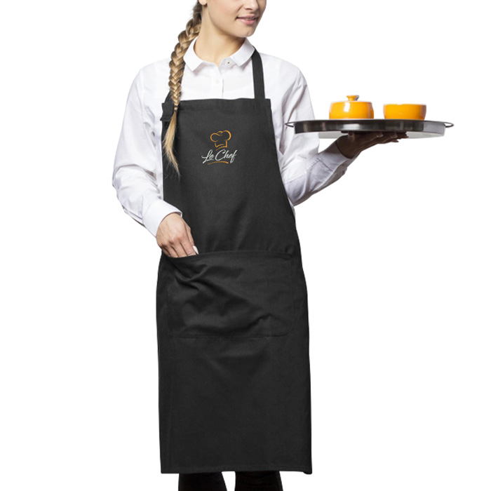 Lisbon 100% Cotton Bib Apron