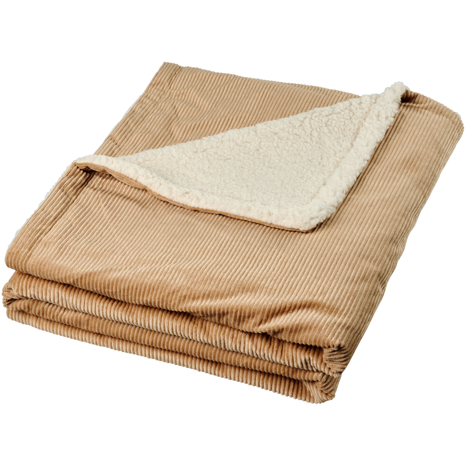 Sherpa Corduroy Fleece Decke - Oberkirch