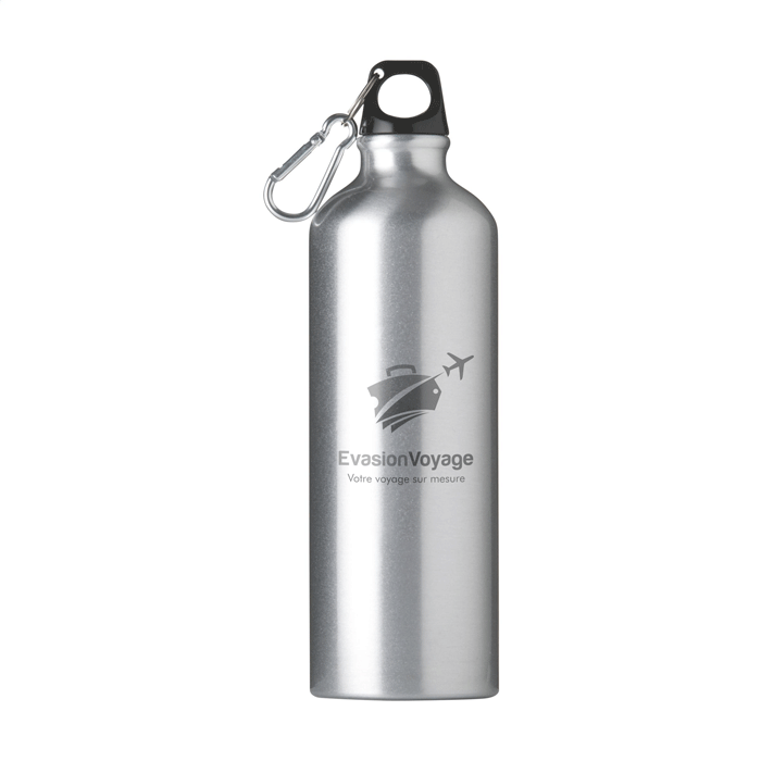 Bedruckte Trinkflasche aus Aluminium 750ml - Milena