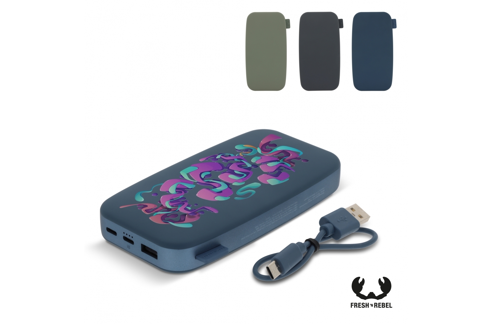 2PB18100 | Fresh 'n Rebel Externe Batterie 18.000mAh USB-C Ultra Fast Charging 20W