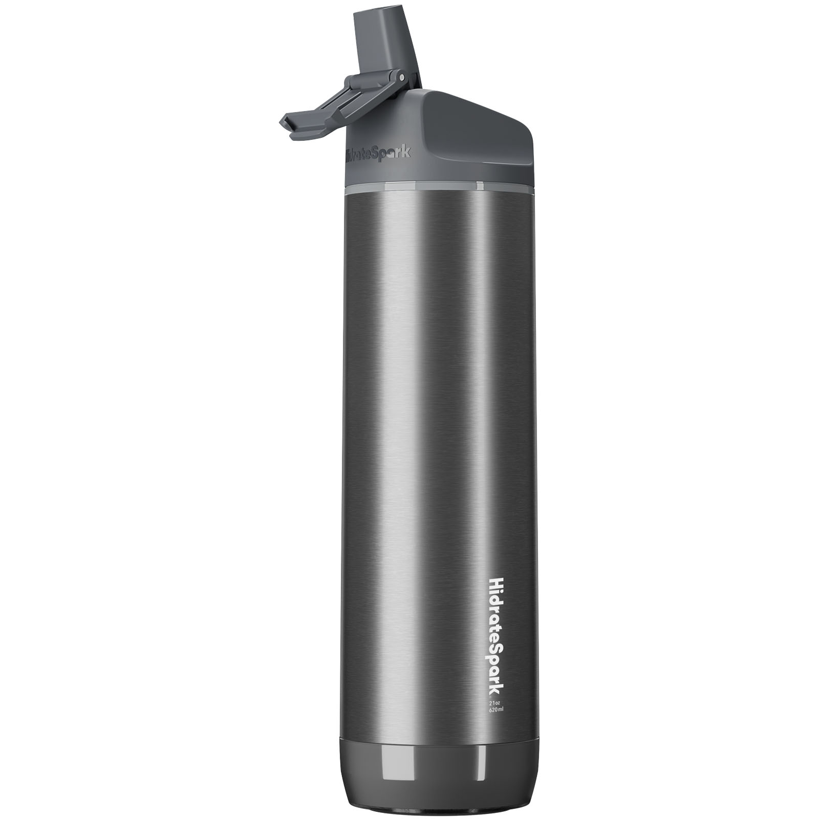 Intelligente HidrateSpark® PRO Wasserflasche aus Edelstahl mit Vakuumisolierung, 620 ml - Stahl