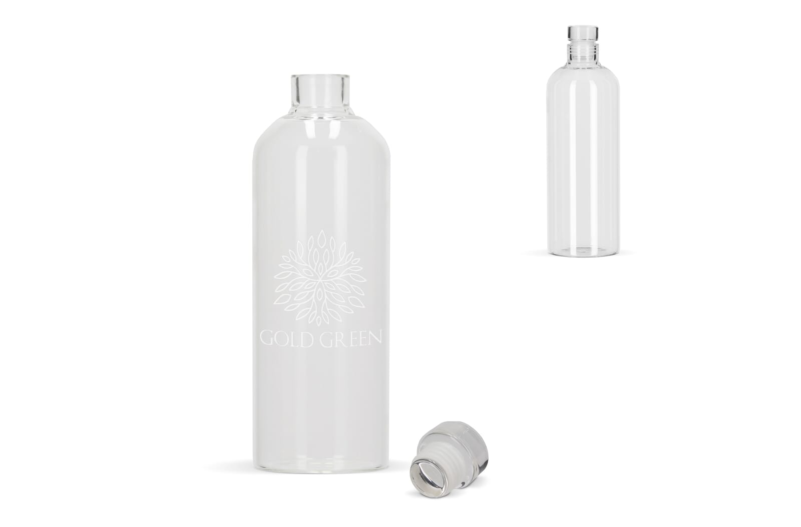 Elegante Glasflasche 1L - Plauen