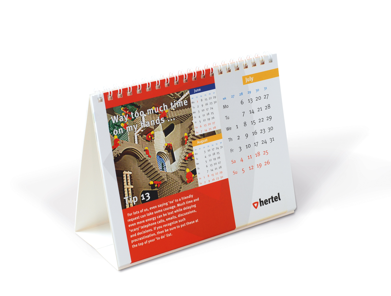 Impressionstarke Tischkalender - Tornesch