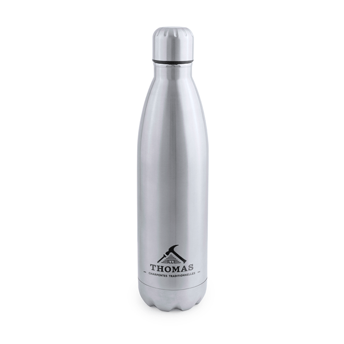 Bedruckte Trinkflasche aus Edelstahl 850ml - Leopold