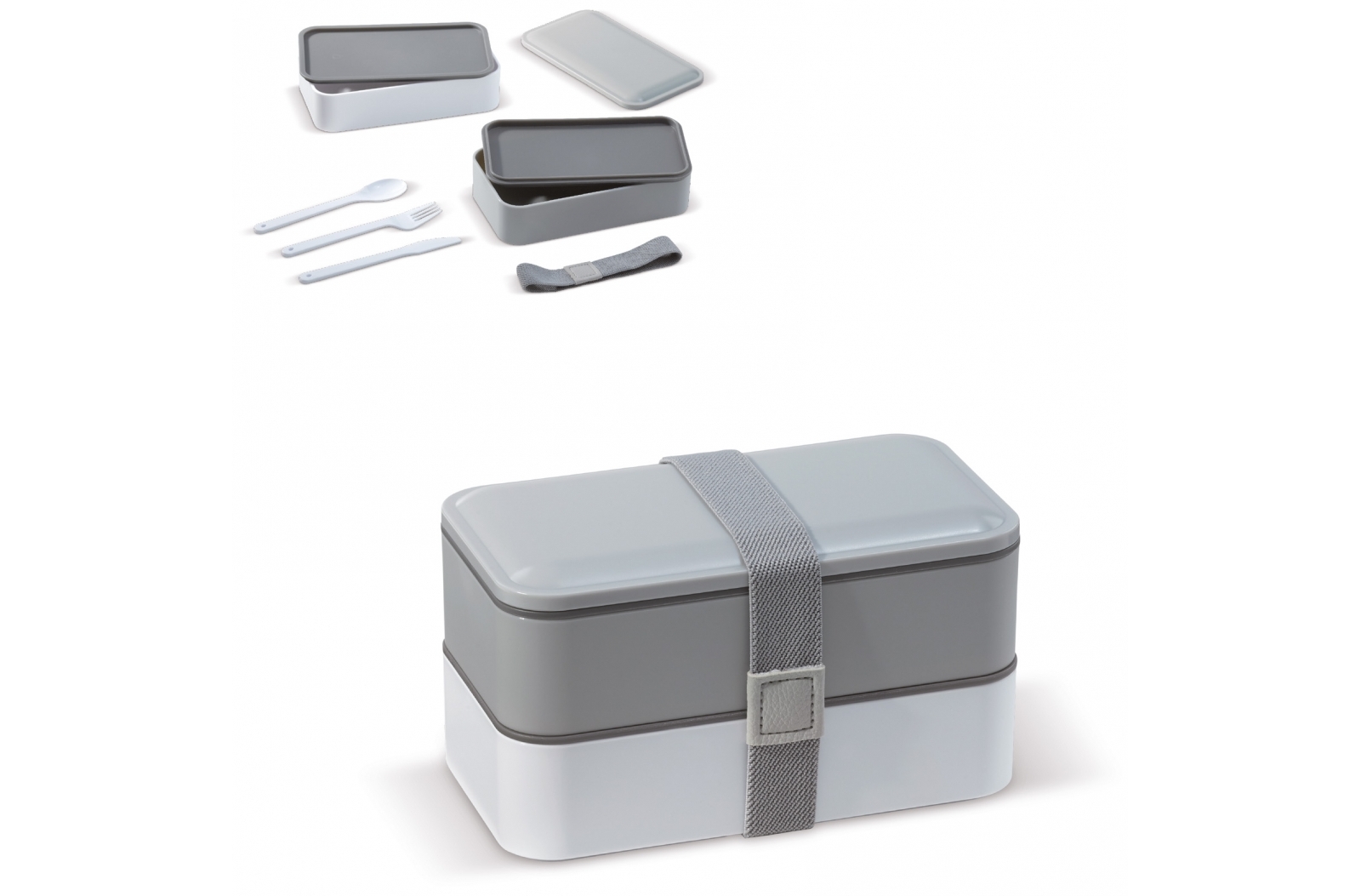 Bento box mit Besteck 1250ml