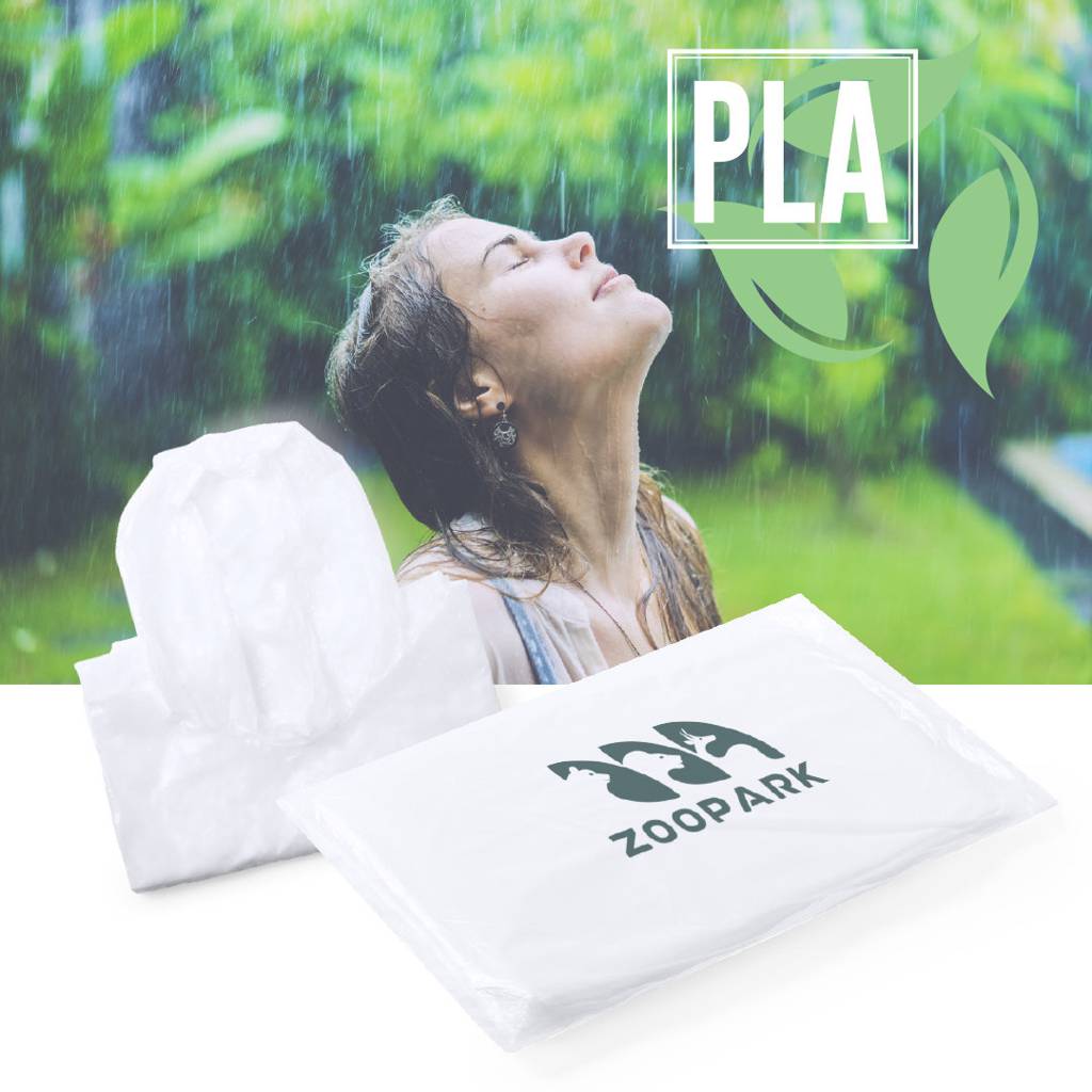 Personalisierter biologisch abbaubarer Poncho - Mark