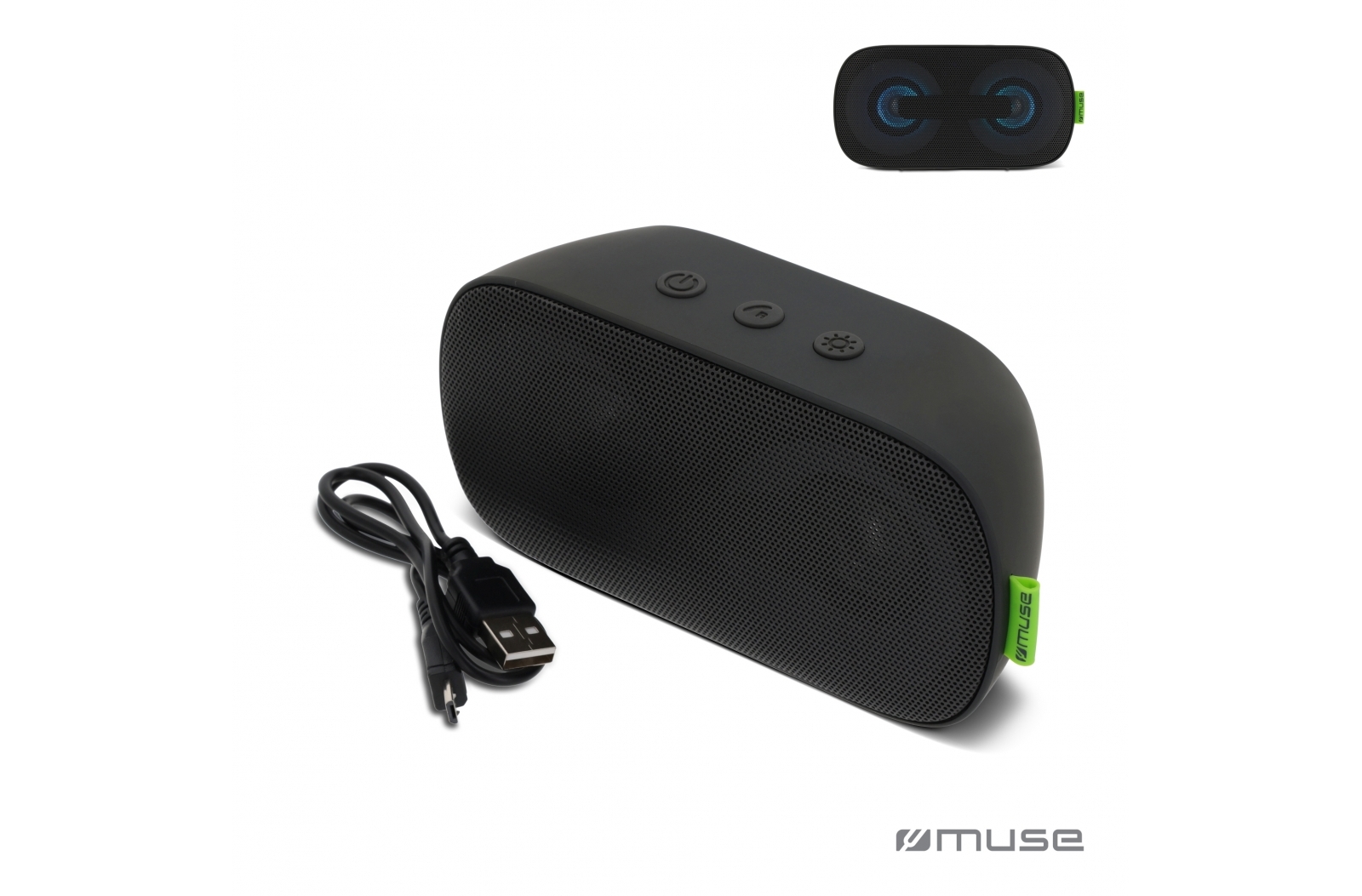 M-370 DJ | Muse 6W Bluetooth-Lautsprecher mit Umgebungslicht