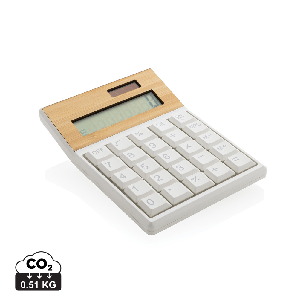 EcoPower Recycled Bamboo Calculator - Triptis 