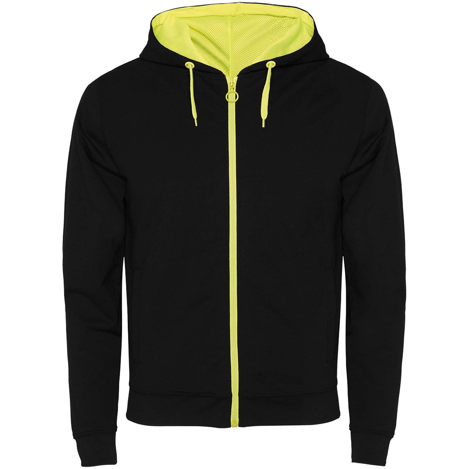 Unisex Sweatjacke mit Fluor-Details - Schöneck/Vogtl.