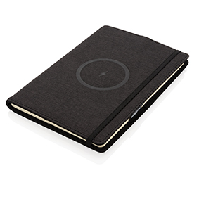 Air 5W RPET Wireless Charging nachfüllbares Journal-Cover A5