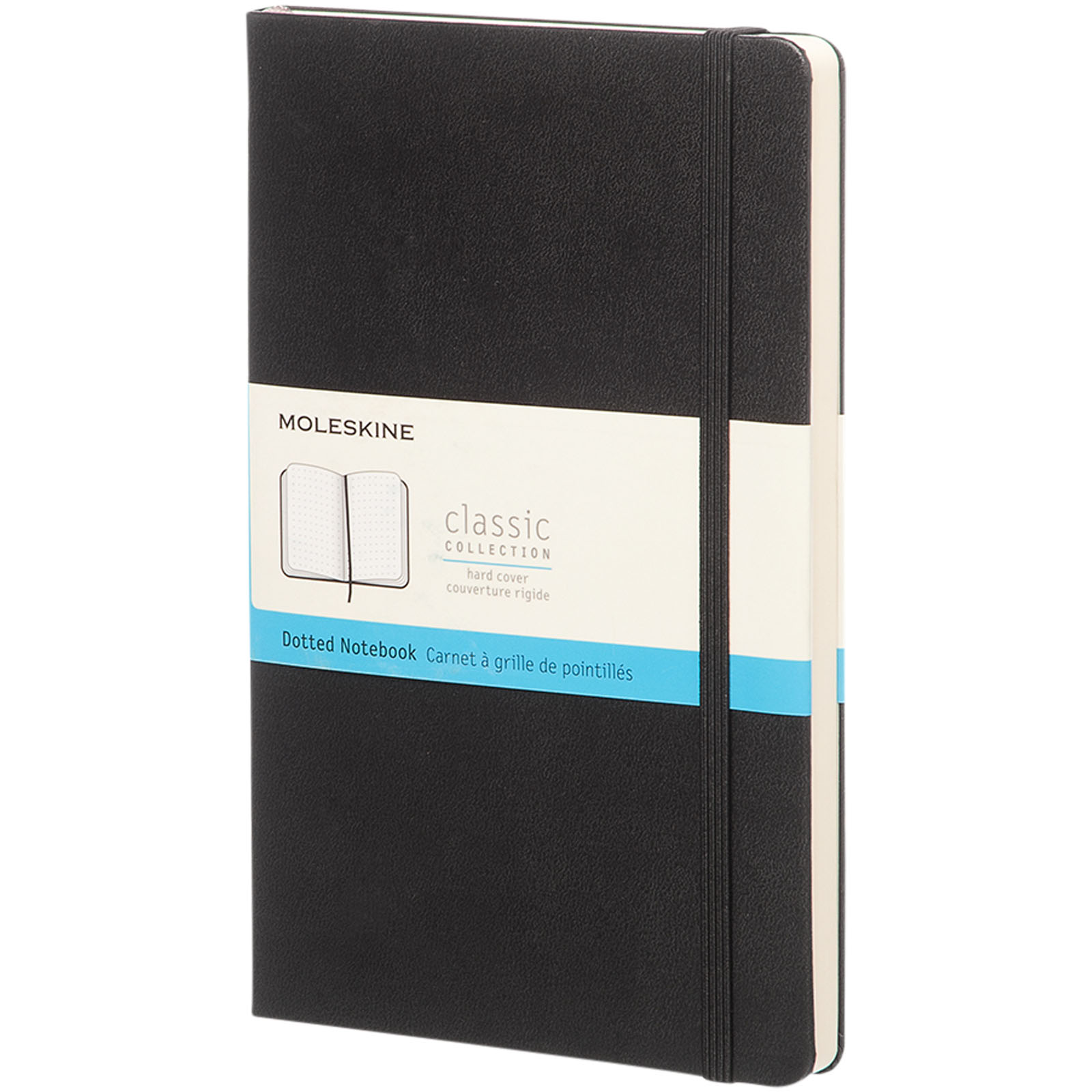 Moleskine Notizbuch Classic L mit festem Einband - gepunktet