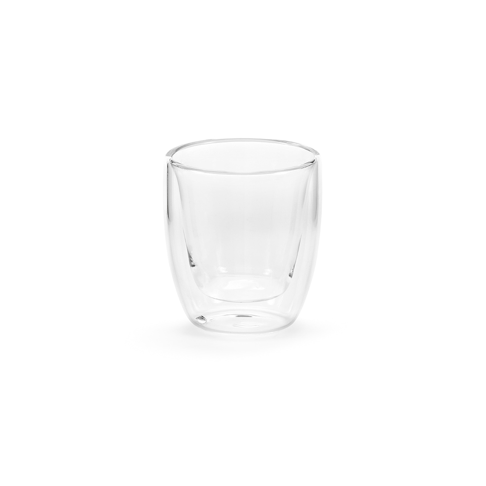 Doppelwandiger Borosilikatglas Becher 70 ml - Boxberg 