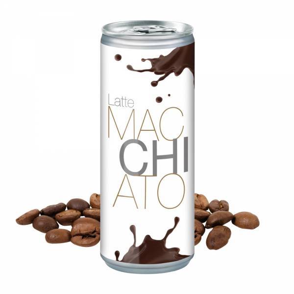 Personalisierte Dose mit Latte Machiato 250ml