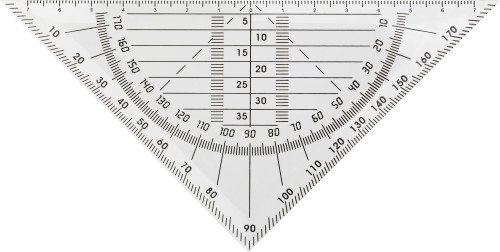 Plastik 45° Winkelmesser - Eisenstadt