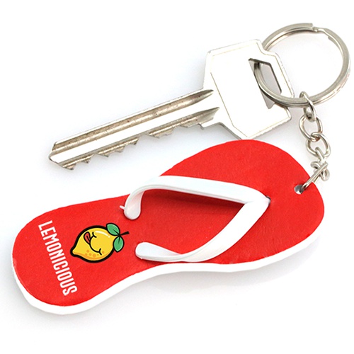 Personalisierter Schlüsselanhänger in Form eines Flipflops - Nîmes