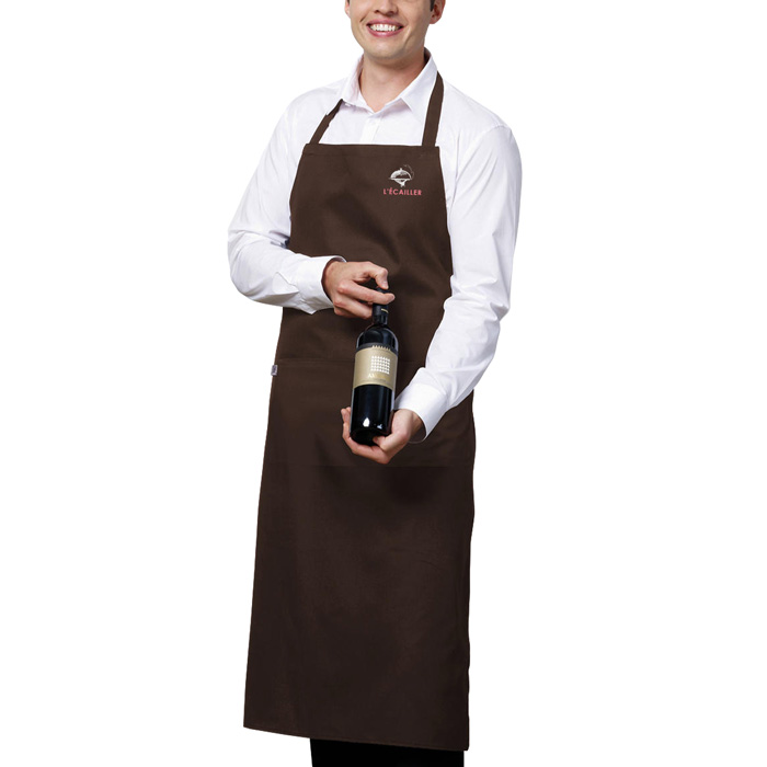 Amsterdam Bib Apron with Pocket