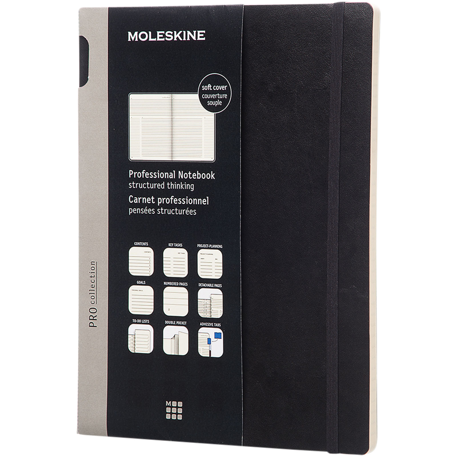 Pro Softcover Notizbuch XL – liniert