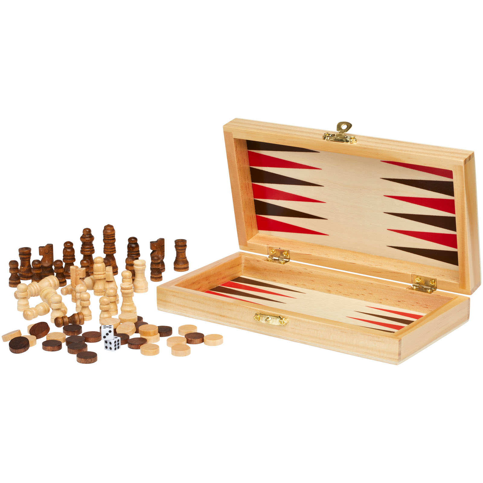 Mugo hölzerne 3-in-1 Spielsets