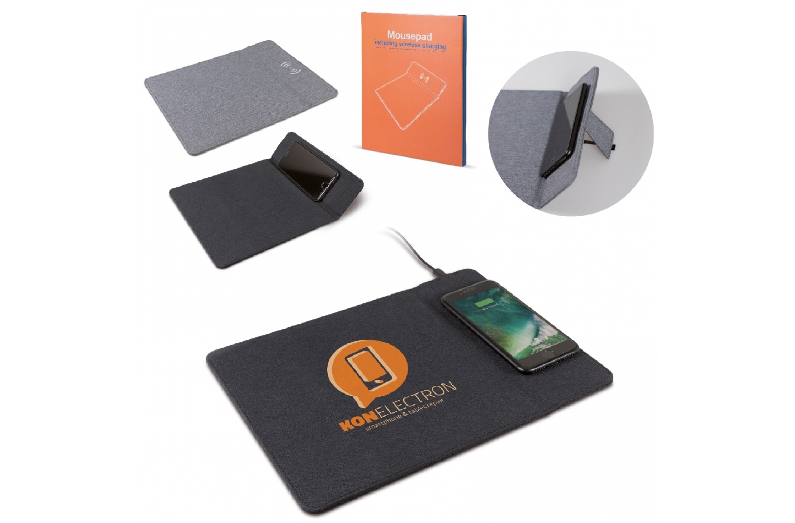 Mousepad inkl. kabelloser Ladestation ( 5W )