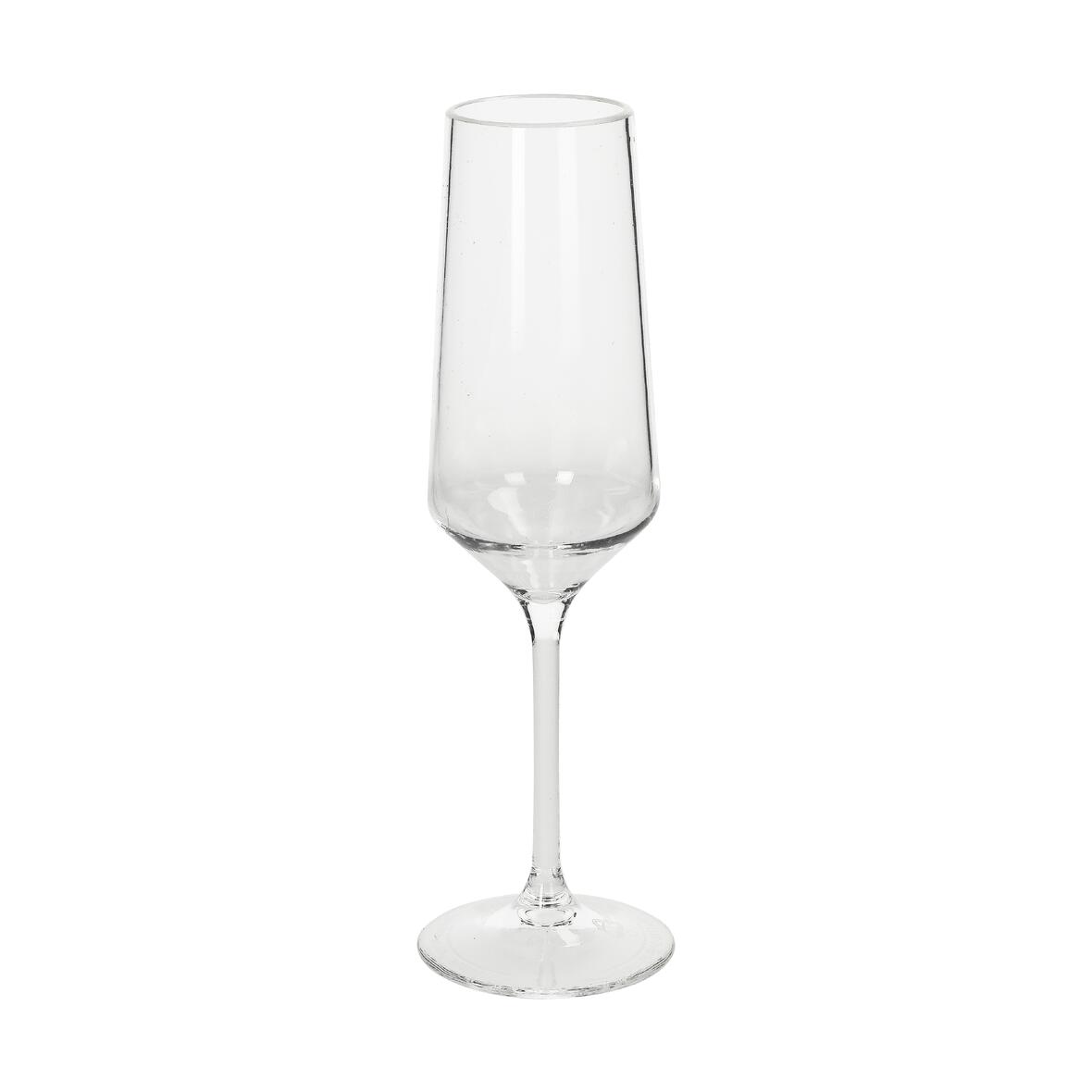 Elegante Sektglas aus PMMA - Edenkoben