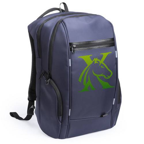 Personalisierter Rucksack mit USB-Anschluss und Mikro-USB-Kabel - Denver