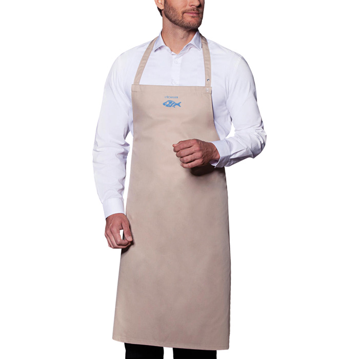 Bib Apron Press Stud Santorini