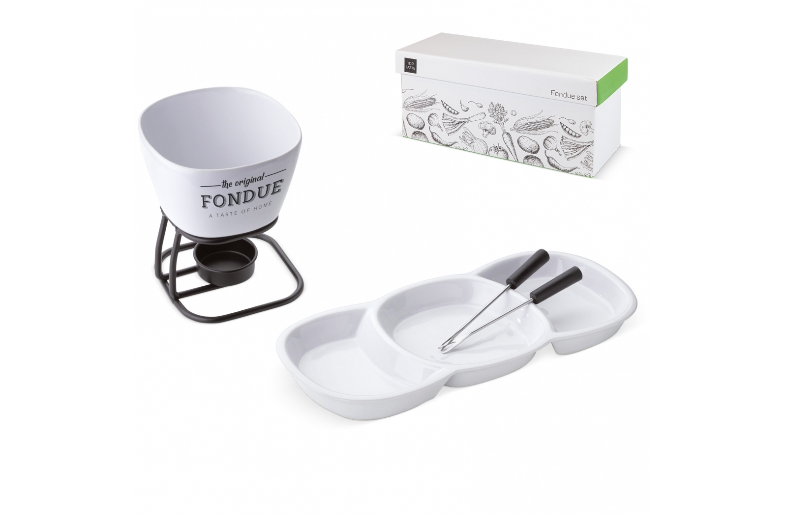 Traditionelles Fondue-Set - Wolfsbach