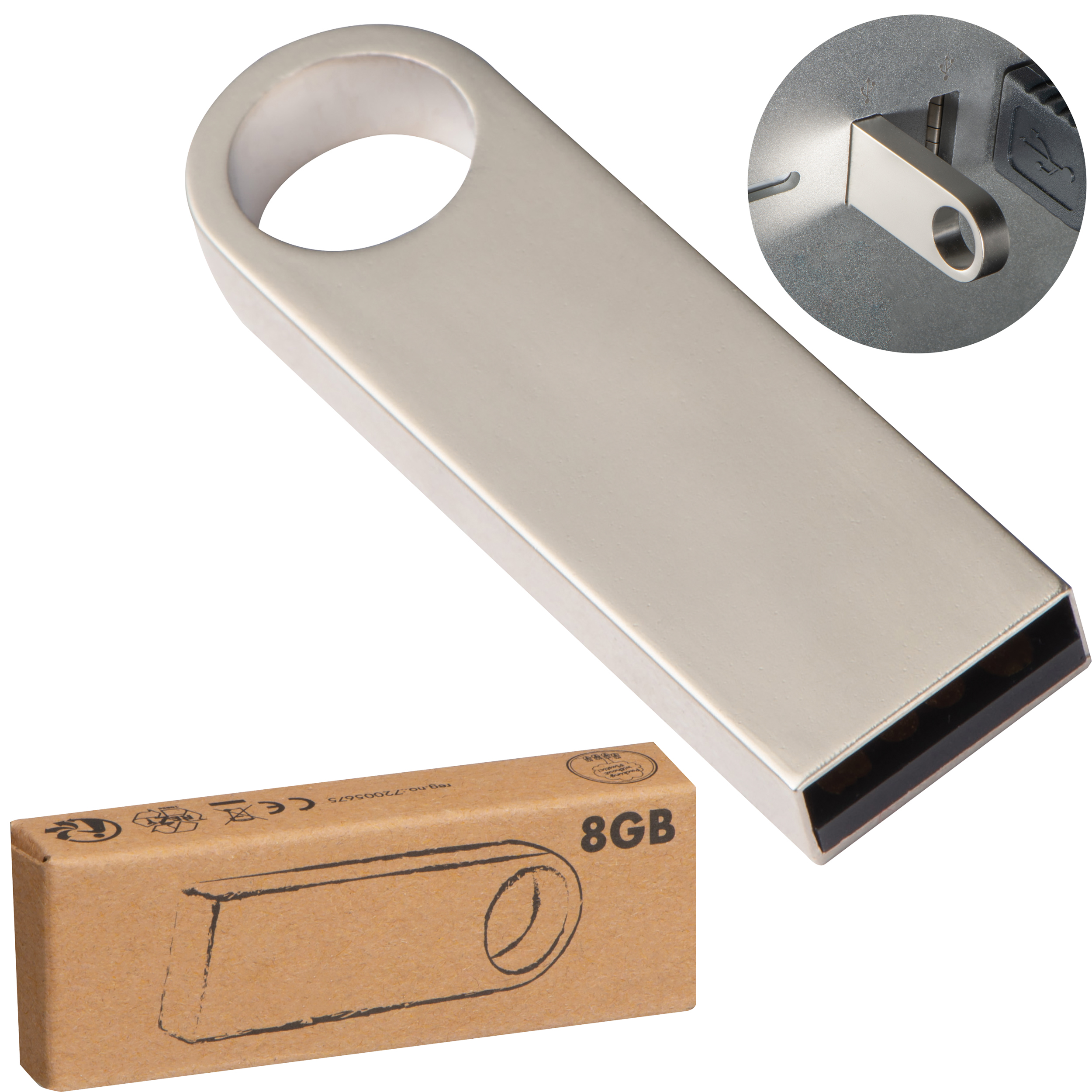 Gravierte Metall-USB